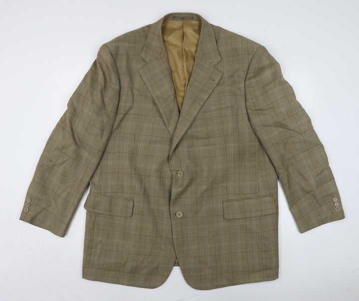 Skopes Mens Brown Jacket Size 46 Button