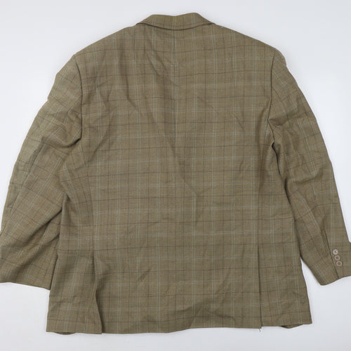 Skopes Mens Brown Jacket Size 46 Button