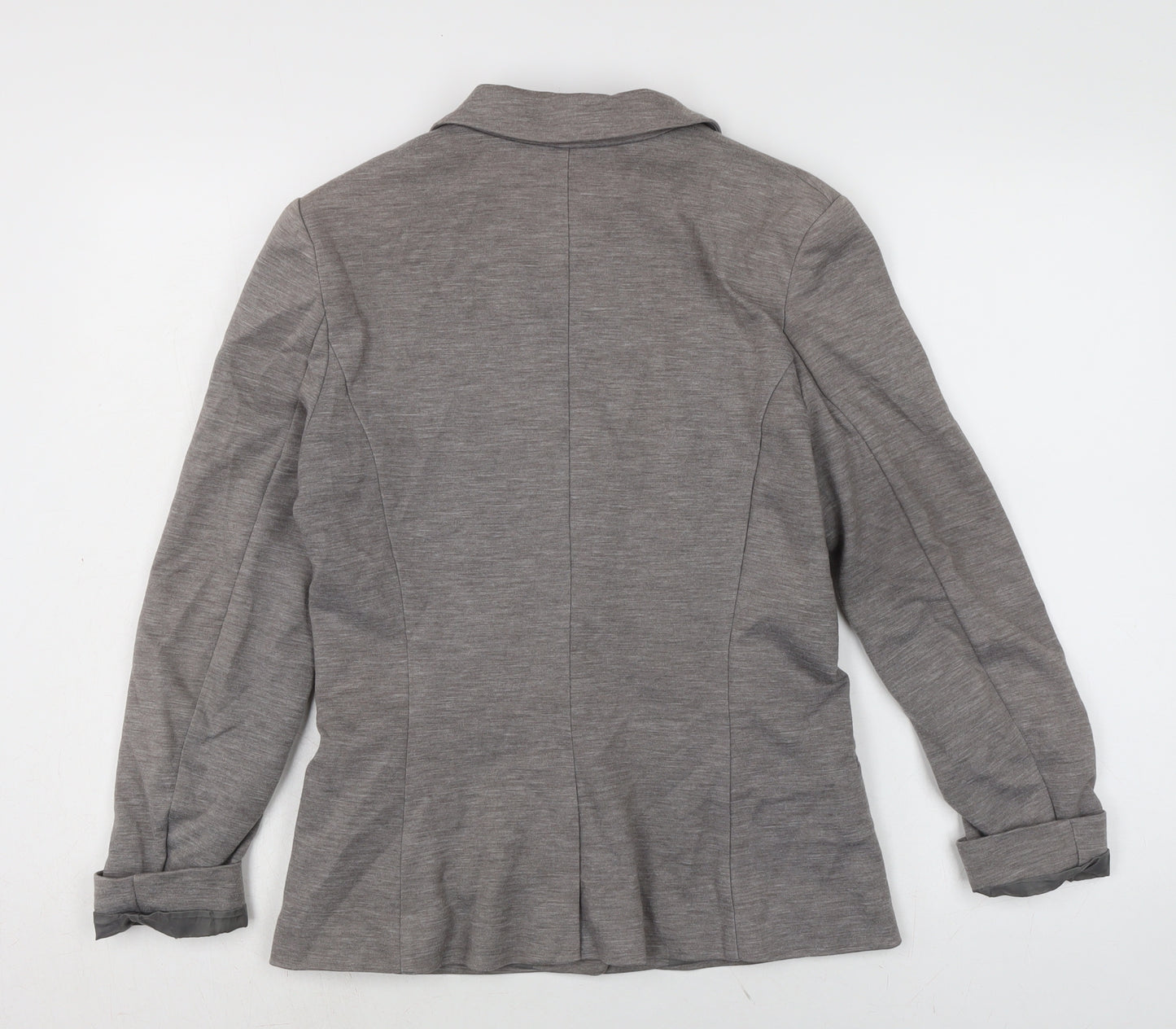 H&M Womens Grey Jacket Size 8 Button