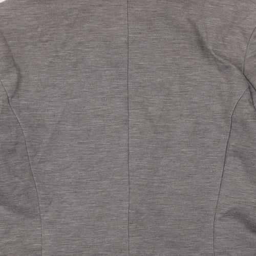H&M Womens Grey Jacket Size 8 Button