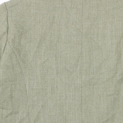Classics Womens Green Jacket Size 16 Button