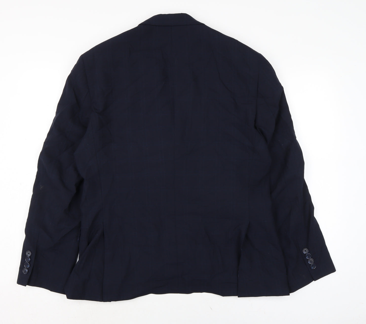 Marks and Spencer Mens Blue Gilet Jacket Size 40 Button