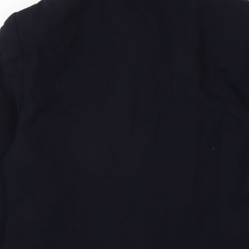 Marks and Spencer Womens Blue Jacket Size 12 Button