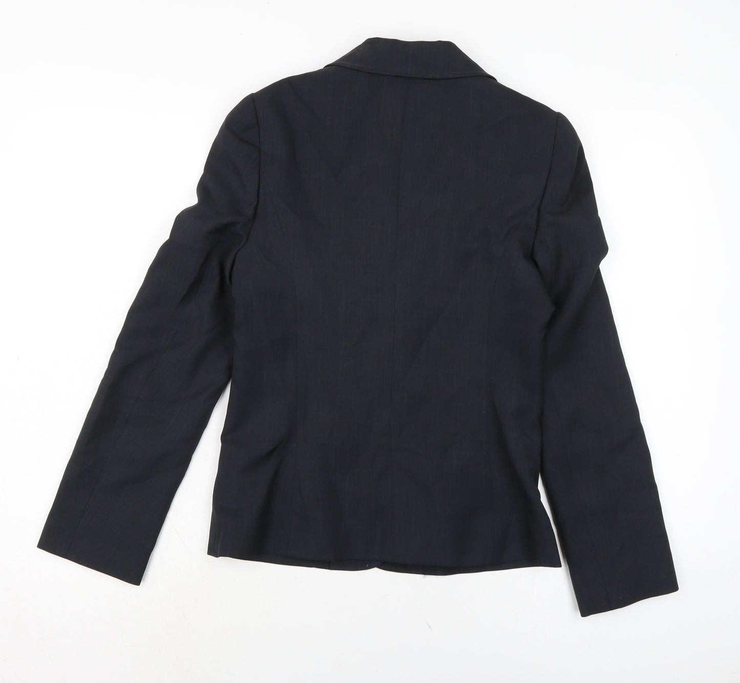 Papaya Womens Black Jacket Size 8 Button