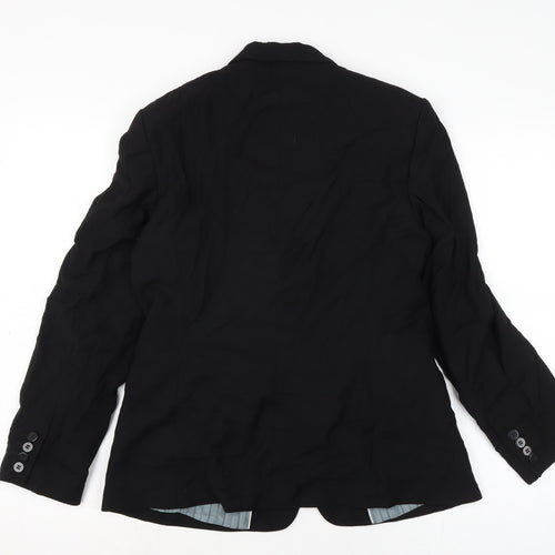NEXT Womens Black Jacket Size 12 Button