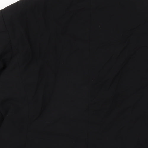NEXT Womens Black Jacket Size 12 Button
