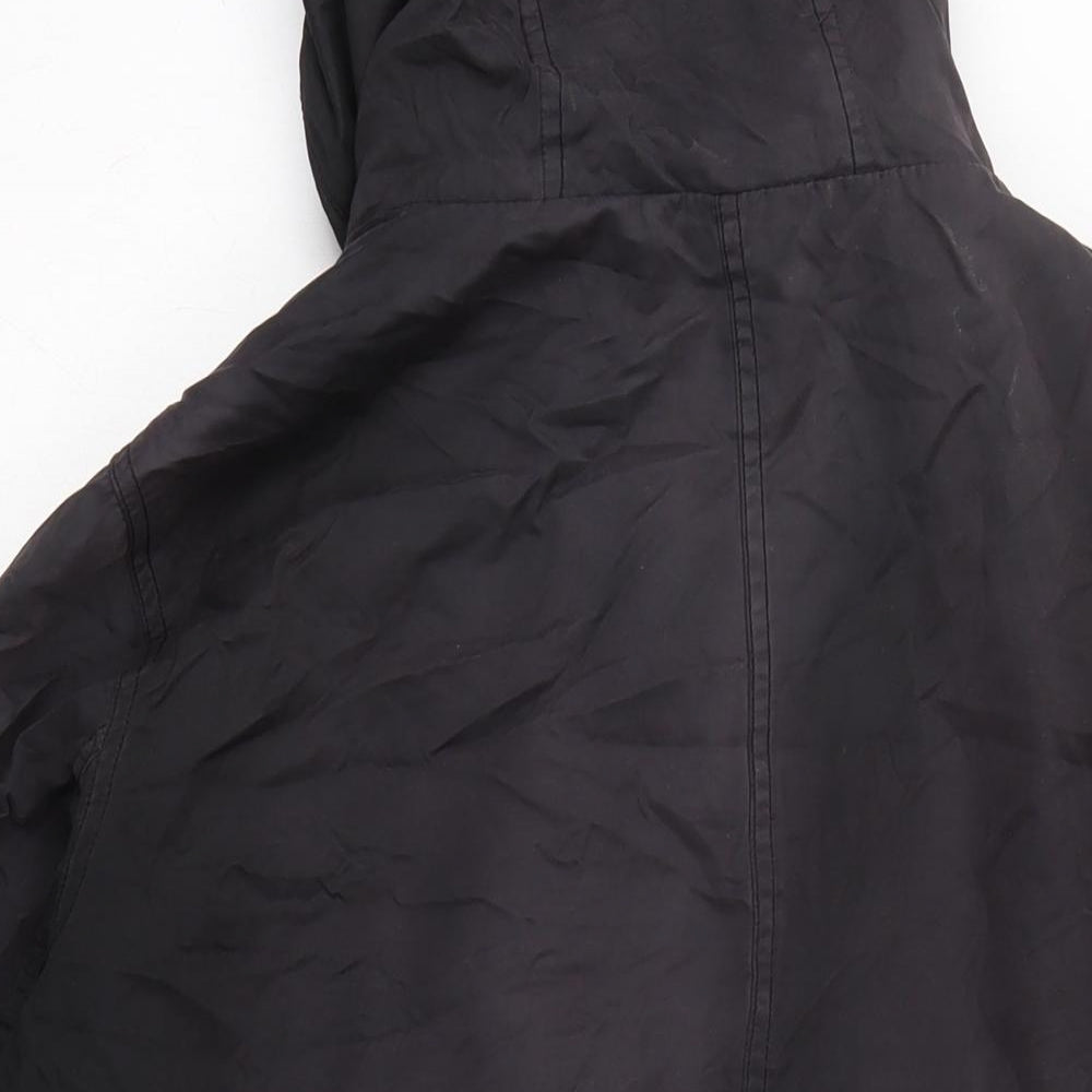 George Womens Black Anorak Coat Size 22 Zip