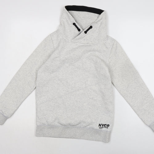chapter young Boys Grey Cotton Pullover Sweatshirt Size 11-12 Years