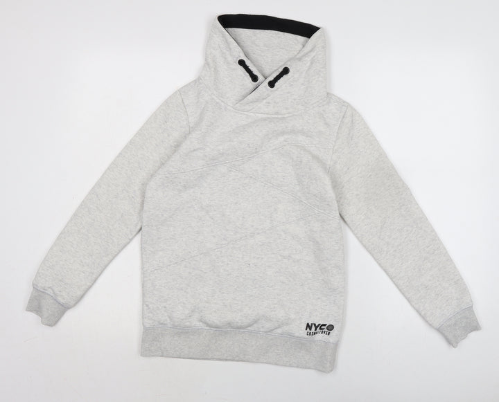 chapter young Boys Grey Cotton Pullover Sweatshirt Size 11-12 Years