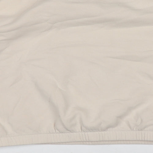 Marks and Spencer Girls Ivory Cotton Pullover Sweatshirt Size 12-13 Years