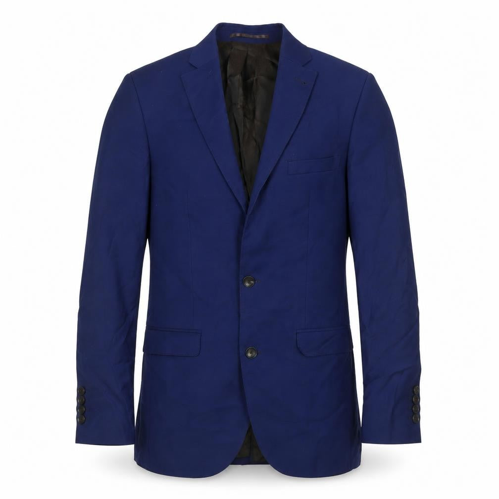 Next Mens Blue Wool Jacket Suit Jacket Size 38 Regular