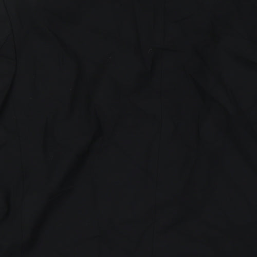 Marks and Spencer Mens Black Polyester Tuxedo Suit Jacket Size 44 Big & Tall