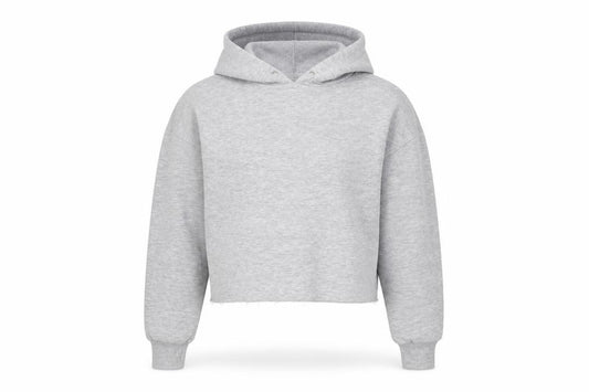 915 Generation Girls Grey Polyester Pullover Hoodie Size 12-13 Years - Raw Hem