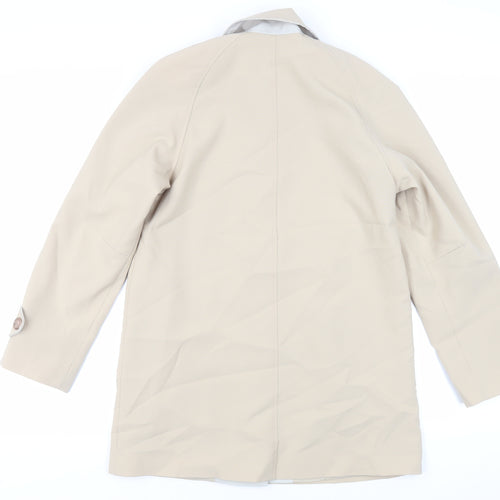 Lady Line London Womens Beige Jacket Size 10 Button