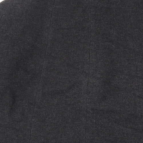 Eastex Womens Grey Overcoat Coat Size 18 Button - Vintage