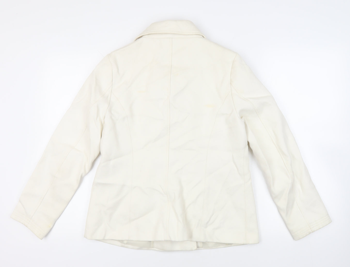 Gap Womens Ivory Jacket Size M Button