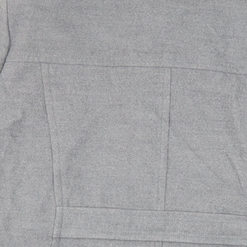 Marks and Spencer Womens Grey Overcoat Coat Size 20 Toggle