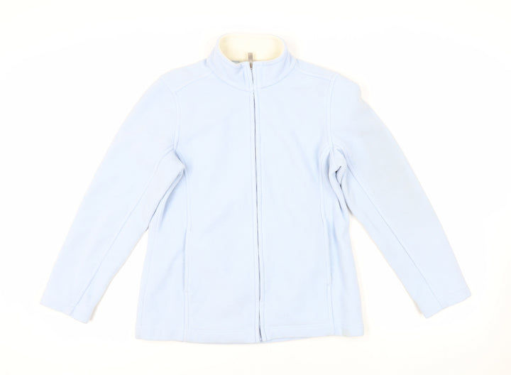 Marks and Spencer Womens Blue Jacket Size 10 Zip - Lightweight