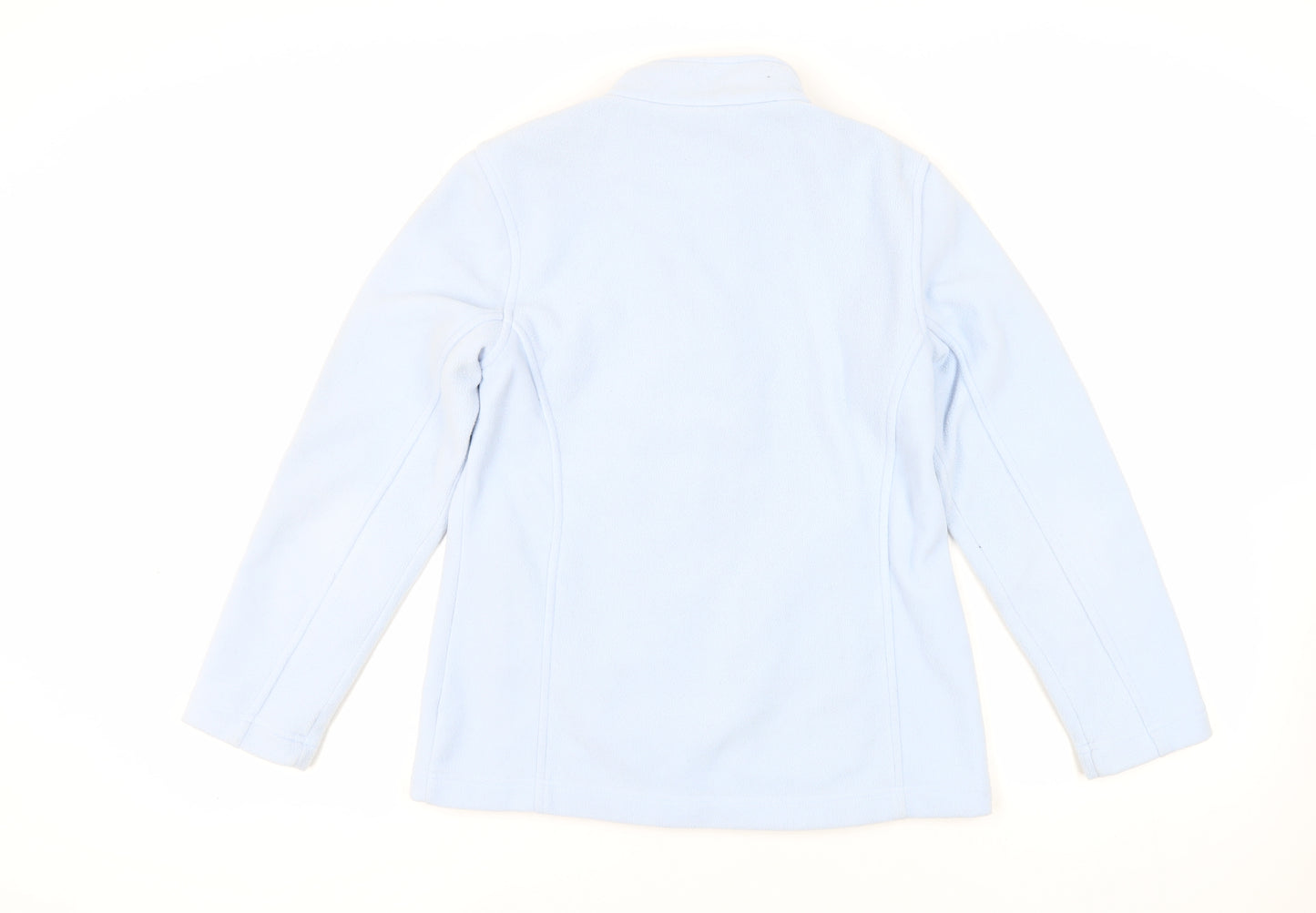 Marks and Spencer Womens Blue Jacket Size 10 Zip - Lightweight