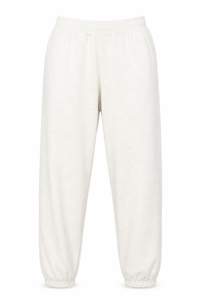 Jetty Womens Beige Cotton Jogger Trousers Size M L27 in Regular - Elasticated Waist