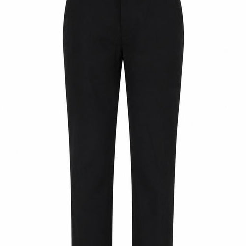 Marks and Spencer Girls Black Polyester Dress Pants Trousers Size 10-11 Years L25 in Regular Zip