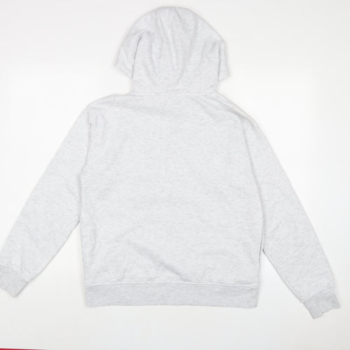 DISNEY' Womens Grey Cotton Pullover Hoodie Size XS Pullover