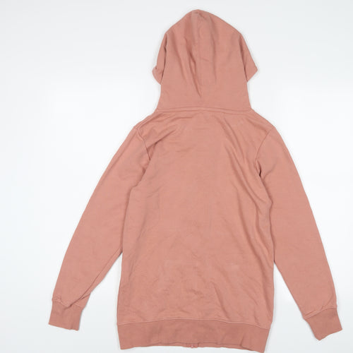 Cotton Heritage Womens Pink Cotton Full Zip Hoodie Size S Zip