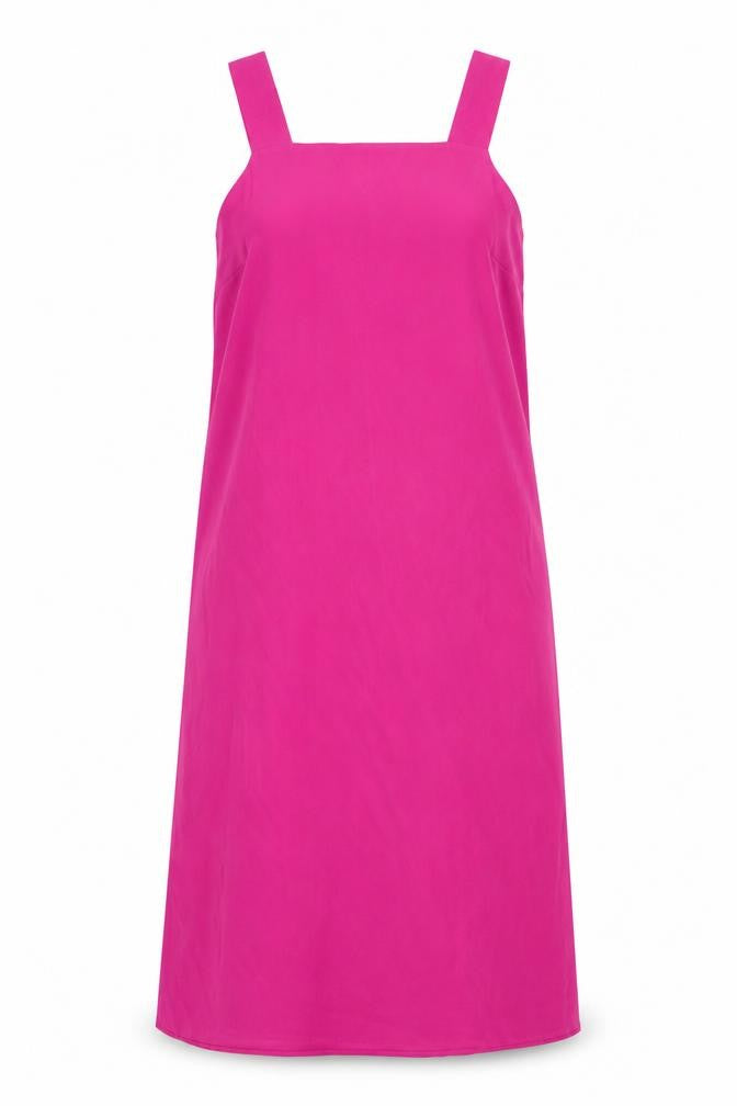 Warehouse Womens Pink Polyester A-Line Size 12 Square Neck Pullover