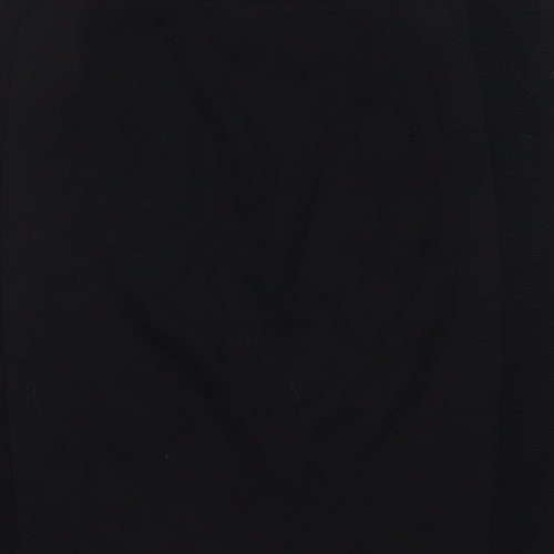 River Island Womens Black Viscose A-Line Skirt Size 14