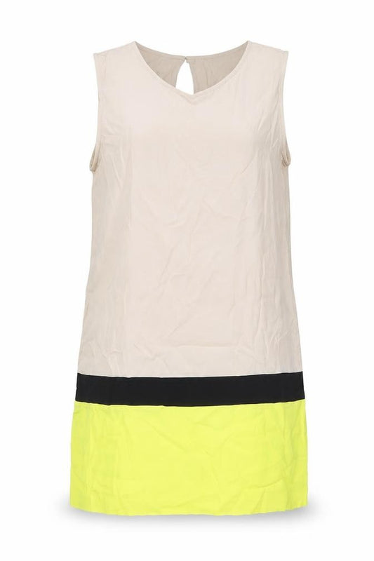 PINKO Womens Multicoloured Viscose A-Line Size 8 Scoop Neck Pullover