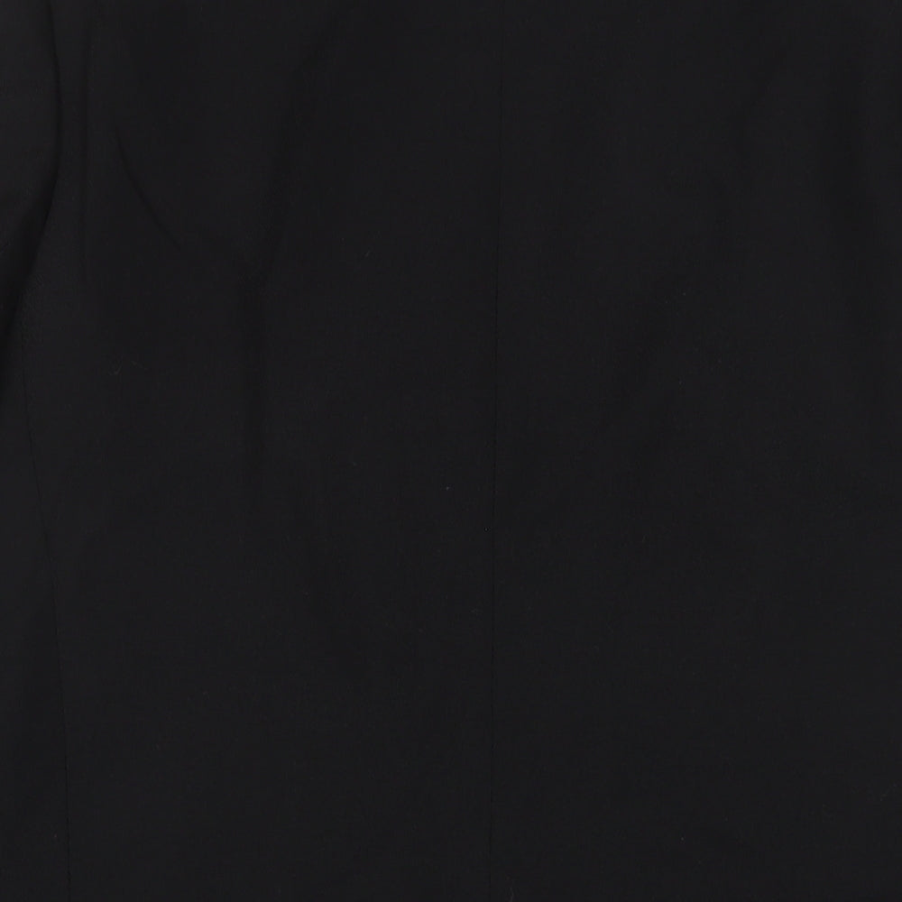 Dunn&Co Mens Black Wool Jacket Suit Jacket Size 40 Regular