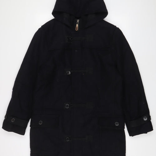 Debenhams Mens Blue Jacket Coat Size M Zip - Pockets