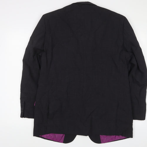 Skopes Mens Grey Wool Jacket Suit Jacket Size 44 Regular