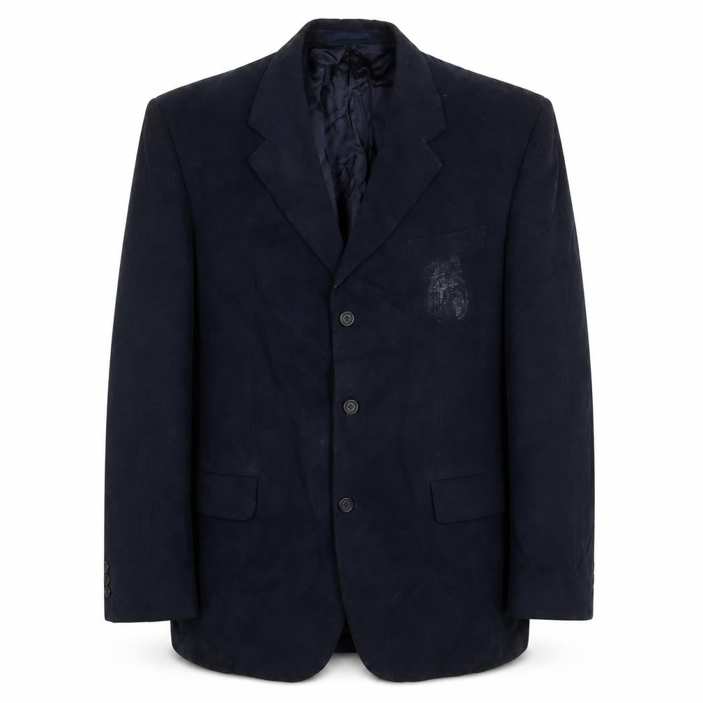 House of Fraser Mens Blue Cotton Jacket Suit Jacket Size 42 Regular
