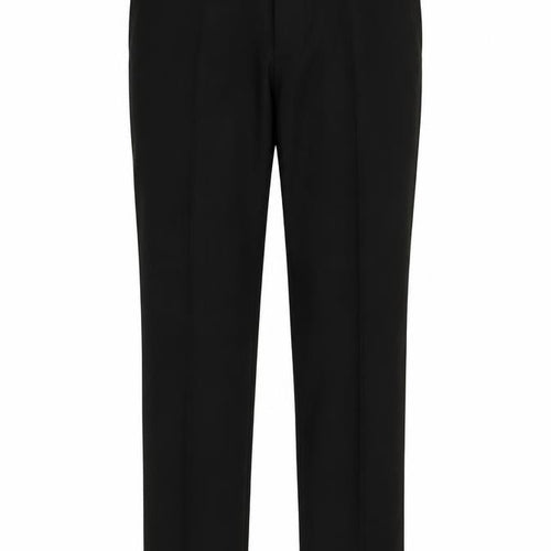 Kenneth Cole Mens Black Wool Trousers Size 34 in L31 in Regular Hook & Eye
