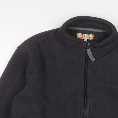 Dixie Womens Grey Jacket Size S Zip - S/M