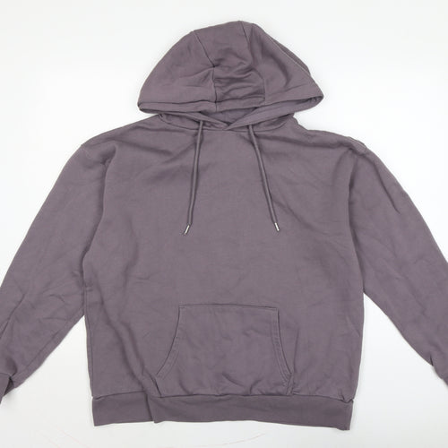 Jeff & Co Womens Multicoloured Cotton Pullover Hoodie Size 12 Drawstring