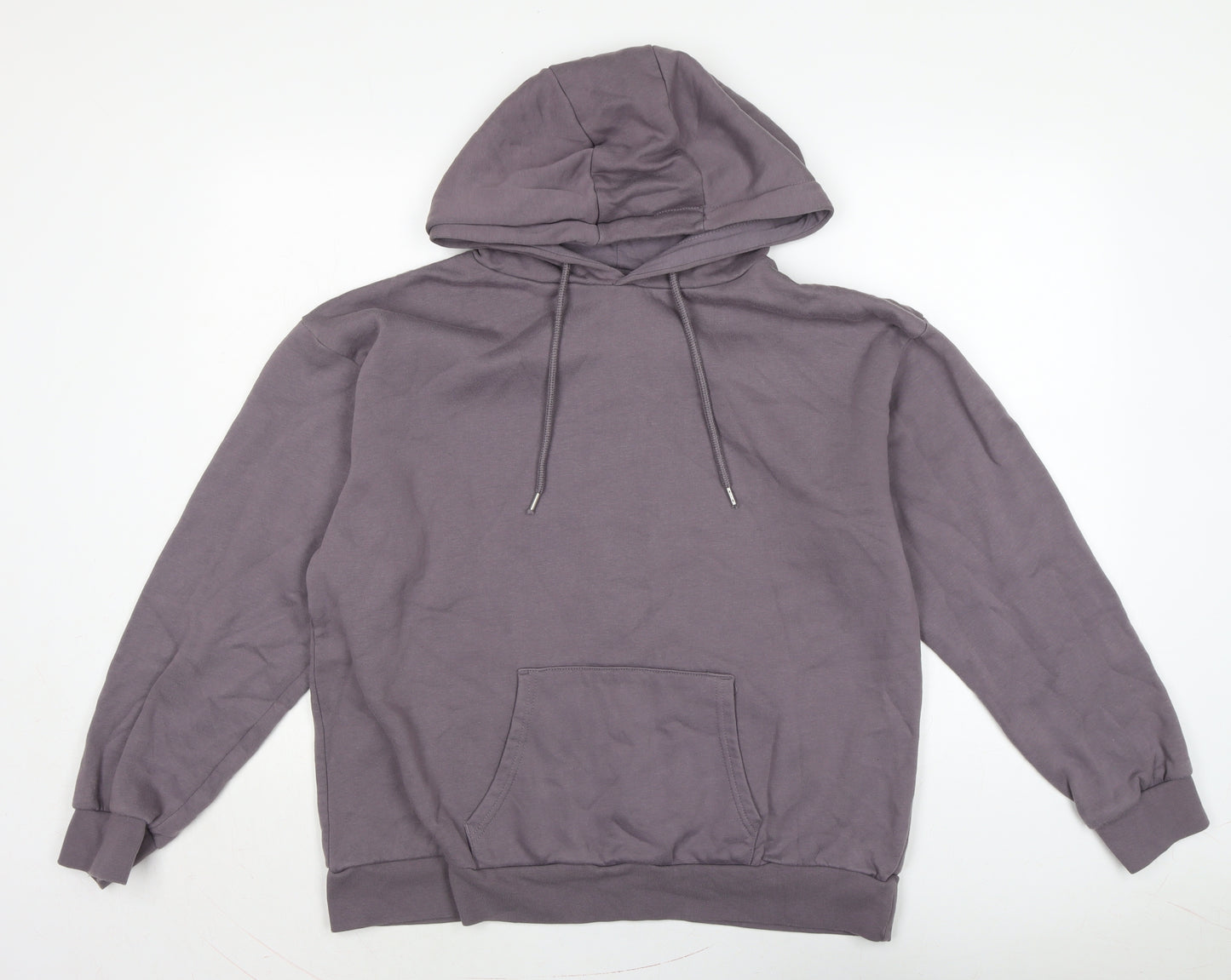 Jeff & Co Womens Multicoloured Cotton Pullover Hoodie Size 12 Drawstring