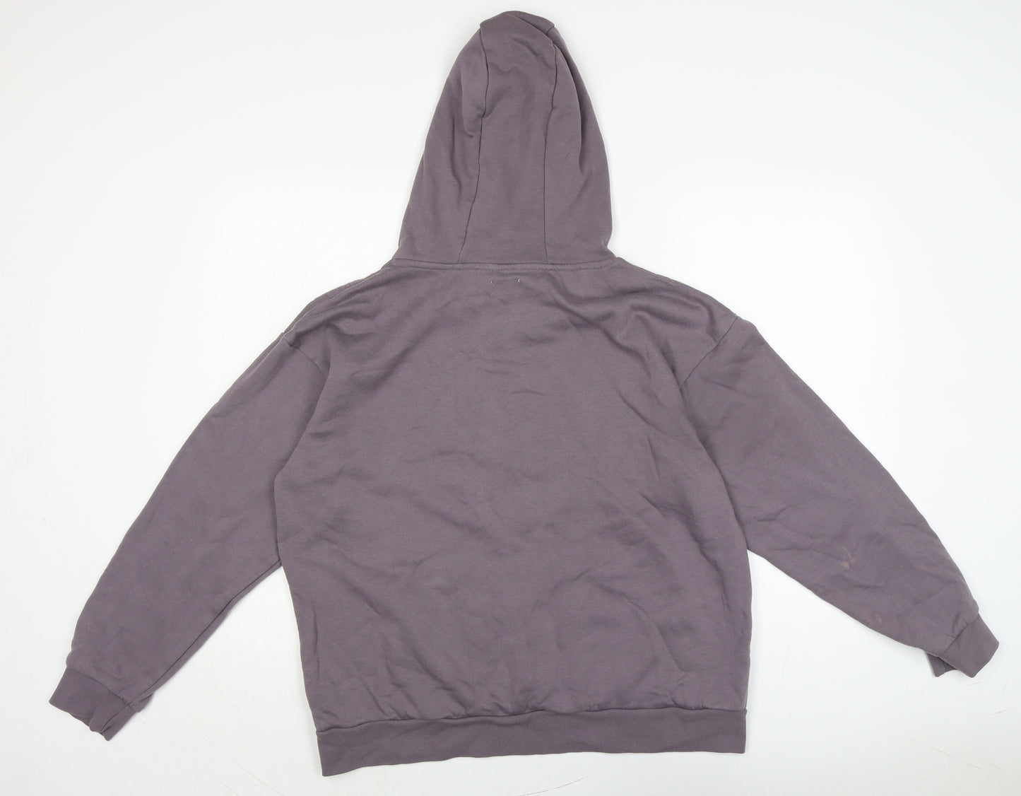 Jeff & Co Womens Multicoloured Cotton Pullover Hoodie Size 12 Drawstring