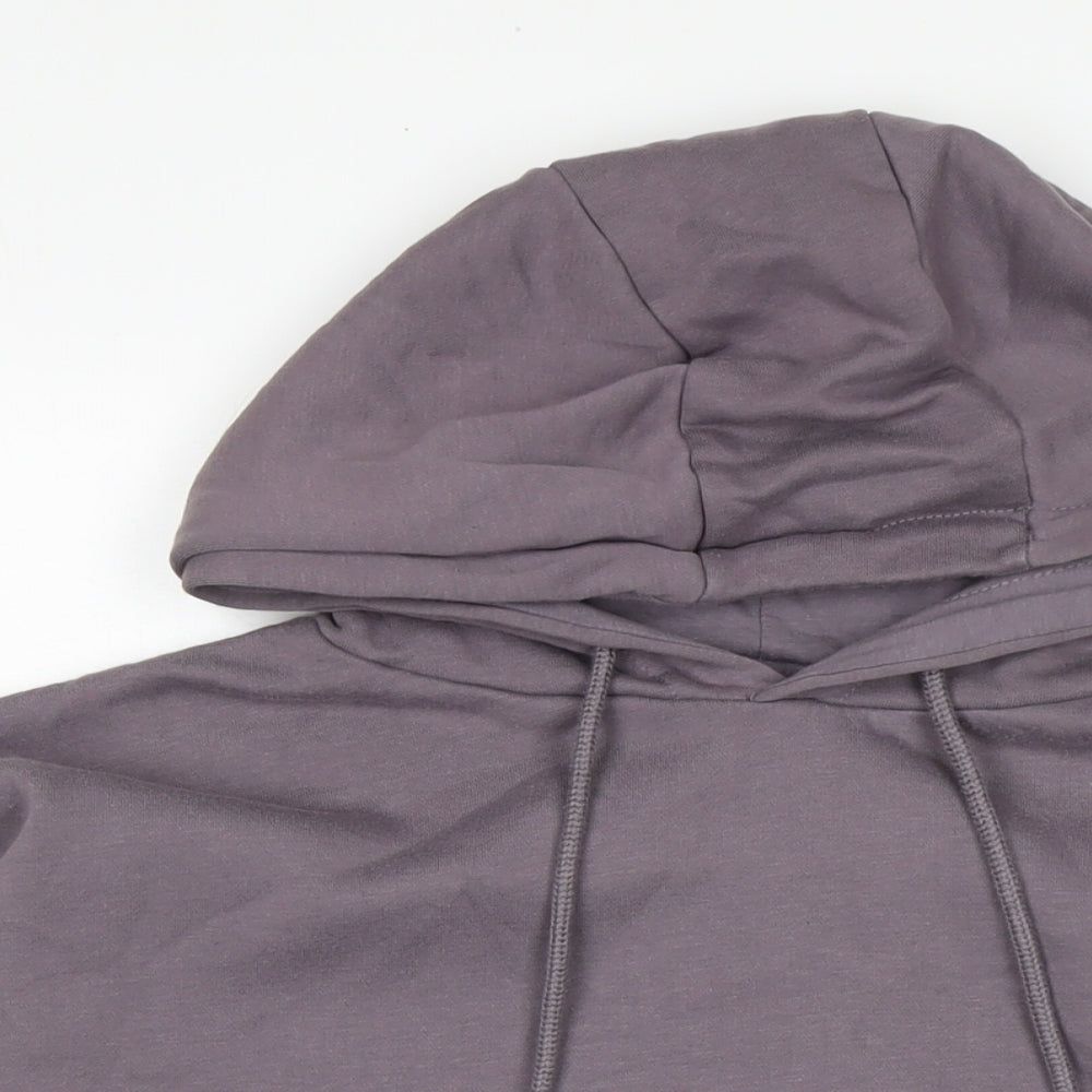 Jeff & Co Womens Multicoloured Cotton Pullover Hoodie Size 12 Drawstring