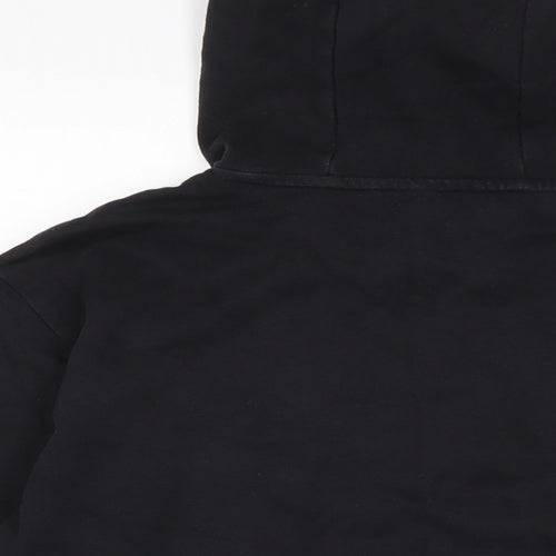 adidas Mens Black Cotton Pullover Hoodie Size M