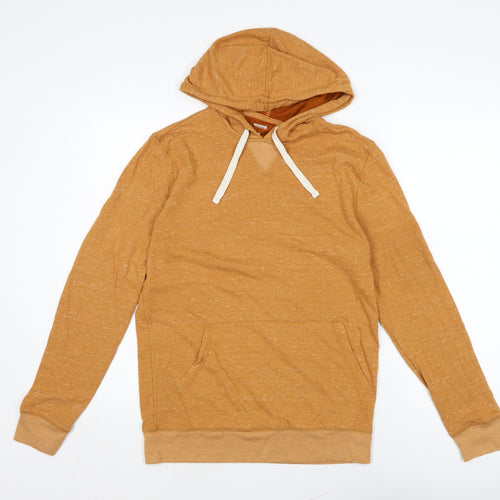 Sonoma Womens Brown Cotton Pullover Hoodie Size S