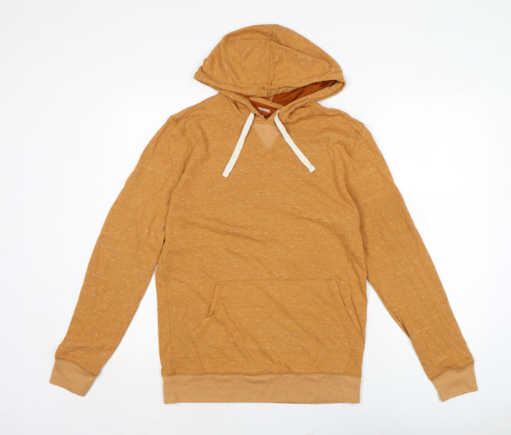 Sonoma Womens Brown Cotton Pullover Hoodie Size S