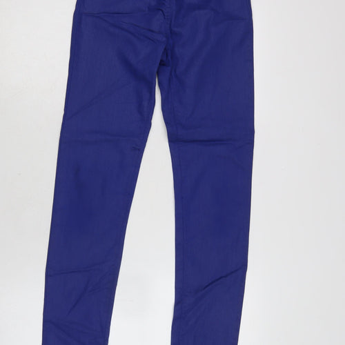 D-XEL Womens Black Cotton Blend Tapered Jeans Size 26 in L30 in Extra-Slim Zip