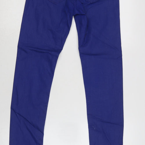 D-XEL Womens Black Cotton Blend Tapered Jeans Size 26 in L30 in Extra-Slim Zip