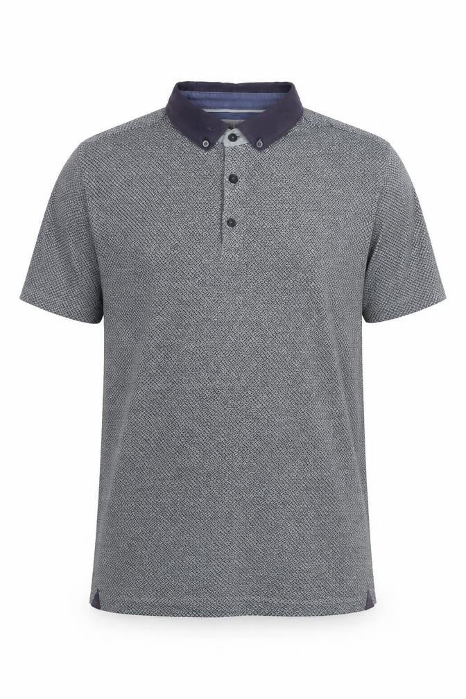 Marks and Spencer Mens Blue Cotton T-Shirt Size M Collared