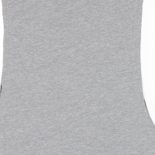 MP Mens Grey Cotton T-Shirt Size S Crew Neck