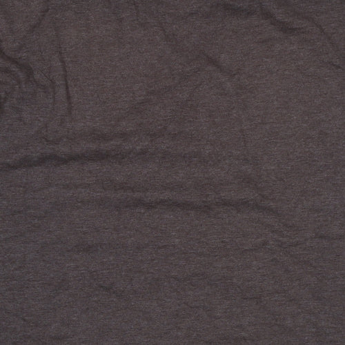 Slazenger Mens Grey Cotton T-Shirt Size 2XL Crew Neck