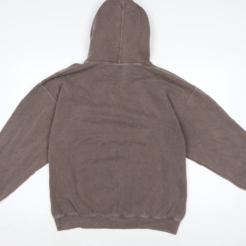 iets frans Womens Brown Cotton Pullover Hoodie Size S