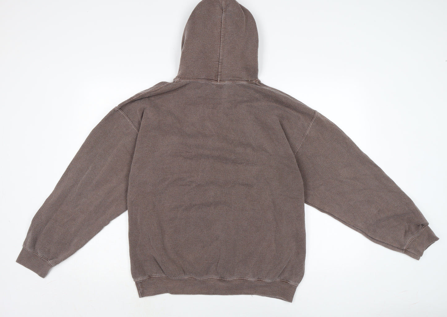 iets frans Womens Brown Cotton Pullover Hoodie Size S